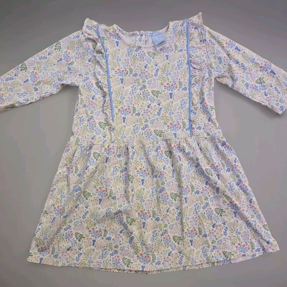 Bella Bliss Maizy Floral Pima Cotton Louise Dress Girl's Size 7 Spring/Fall Dres